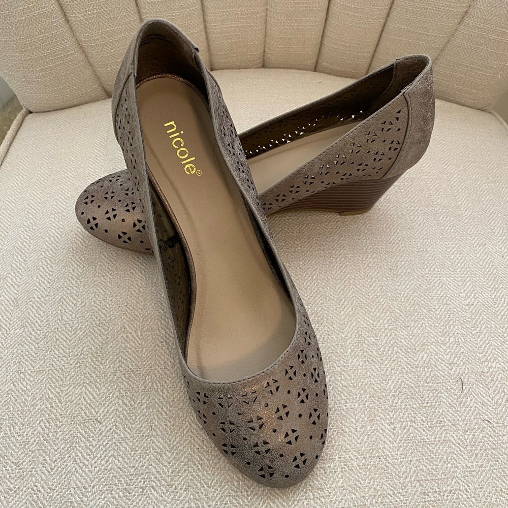 Nicole Navarro Wedge Shoes